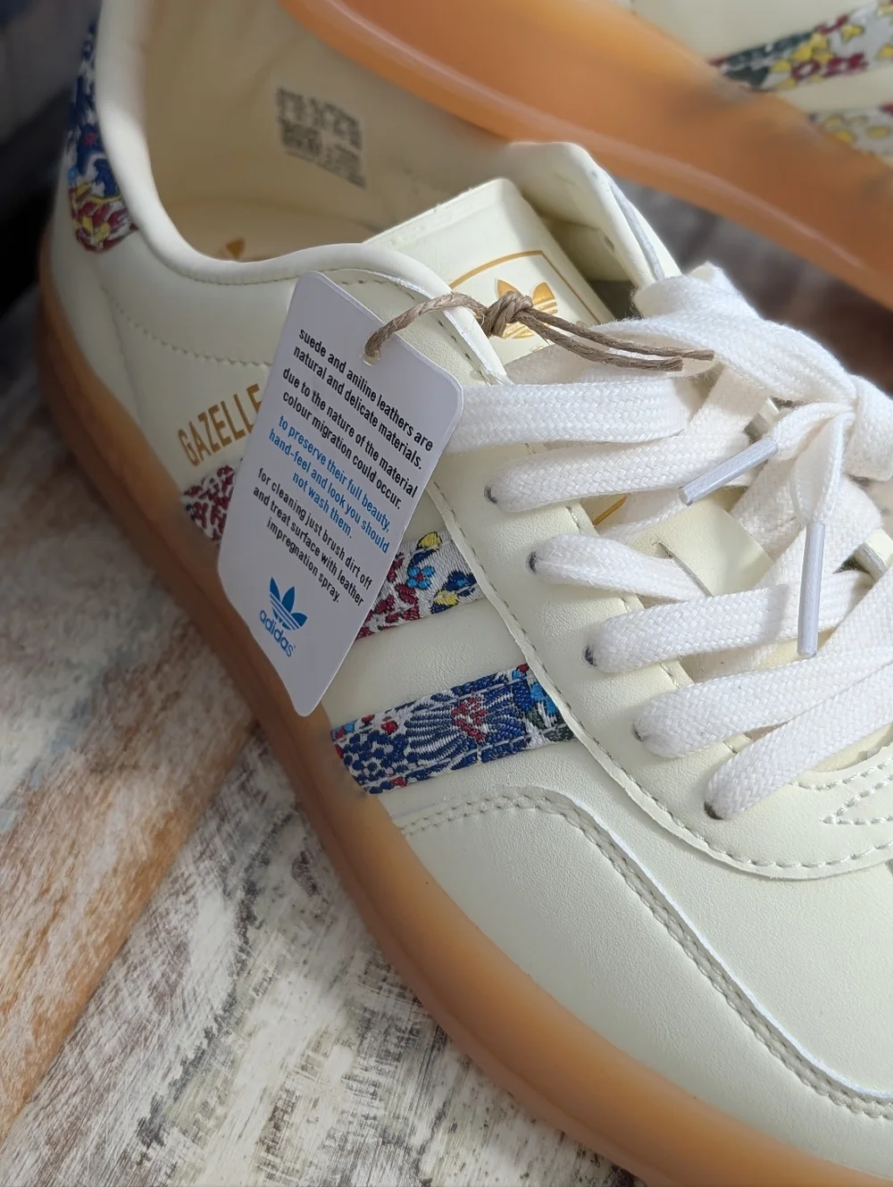 ADIDAS Gazelle NEW Liberty London size 9 - Picture 4 of 11